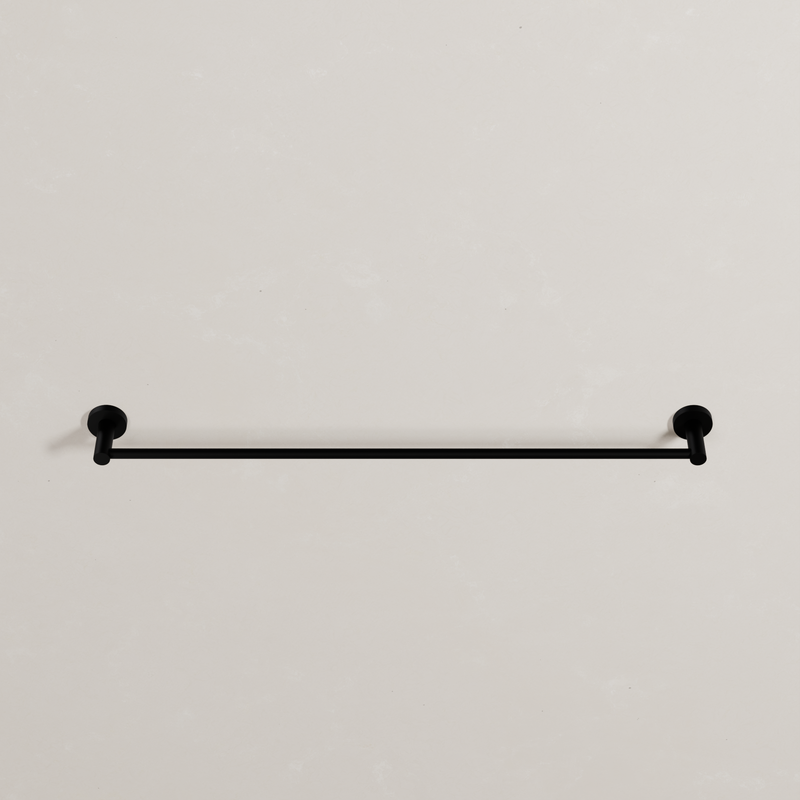 Ovia Milan 750mm Single Towel Rail in Matte Black (3/5)