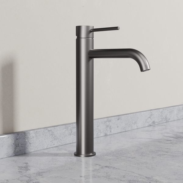 Ovia Milan Tall Basin Mixer Gun Metal