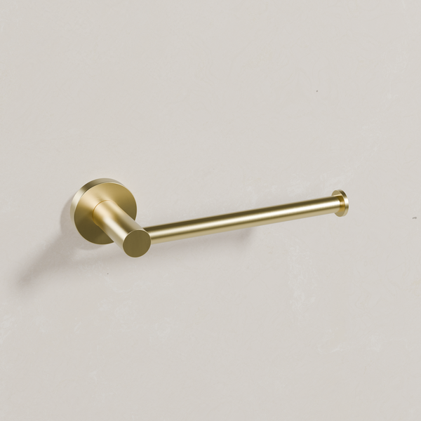 Ovia Milan Toilet Roll Holder Brushed Gold