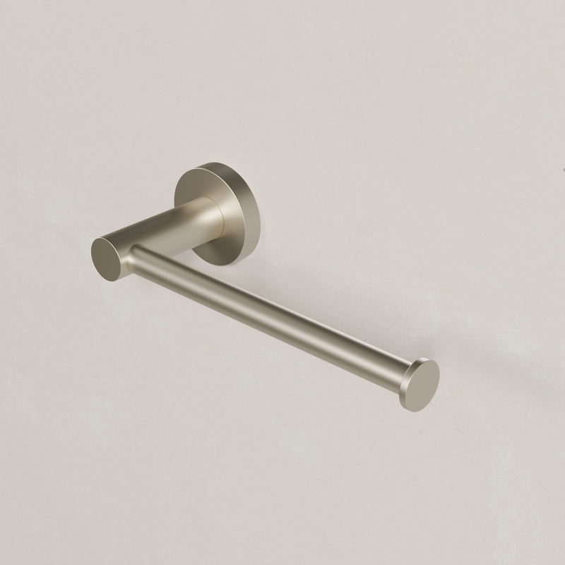 Ovia Milan Toilet Roll Holder in Brushed Nickel (2/3)