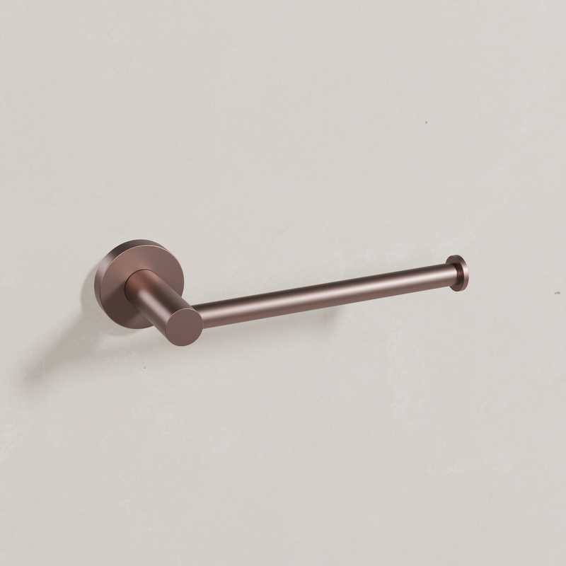 Ovia Milan Toilet Roll Holder in Champagne (1/3)