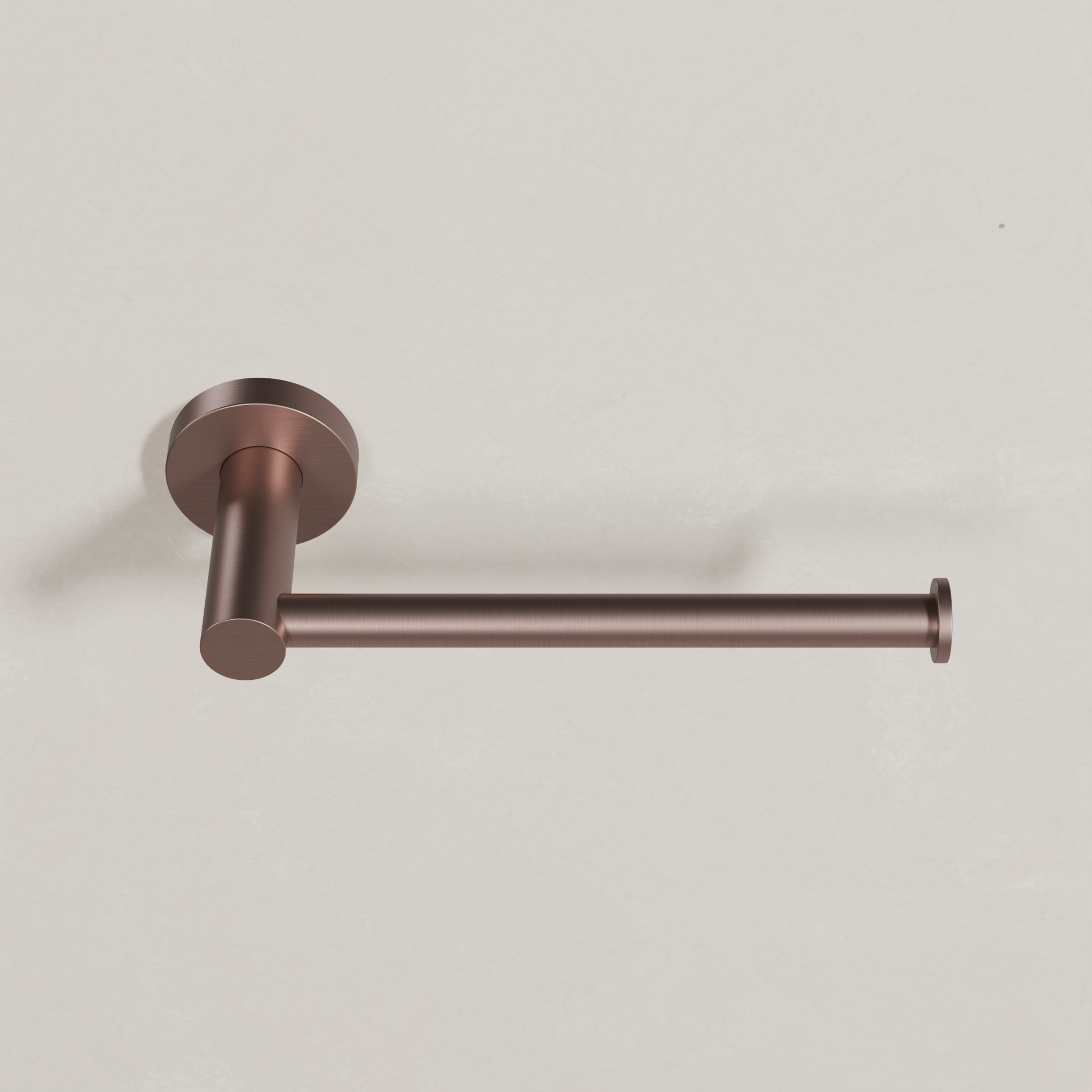 Ovia Milan Toilet Roll Holder in Champagne (3/3)