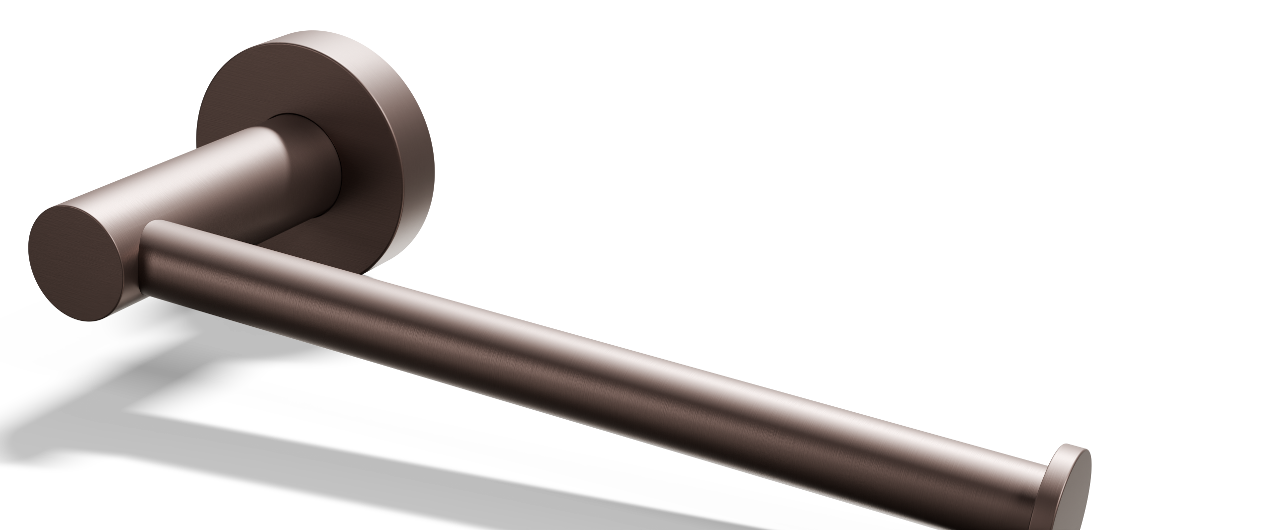 Ovia Milan Toilet Roll Holder Champagne — material