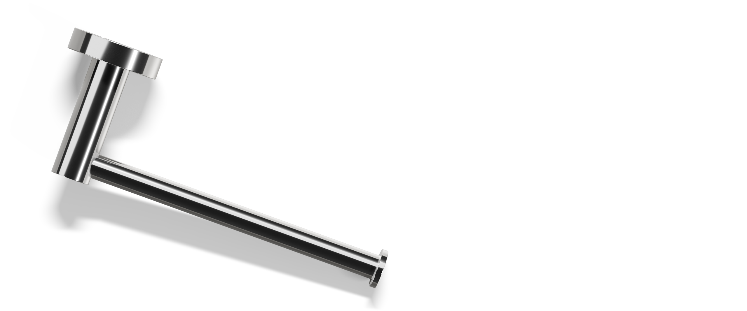 Ovia Milan Toilet Roll Holder Chrome — full system