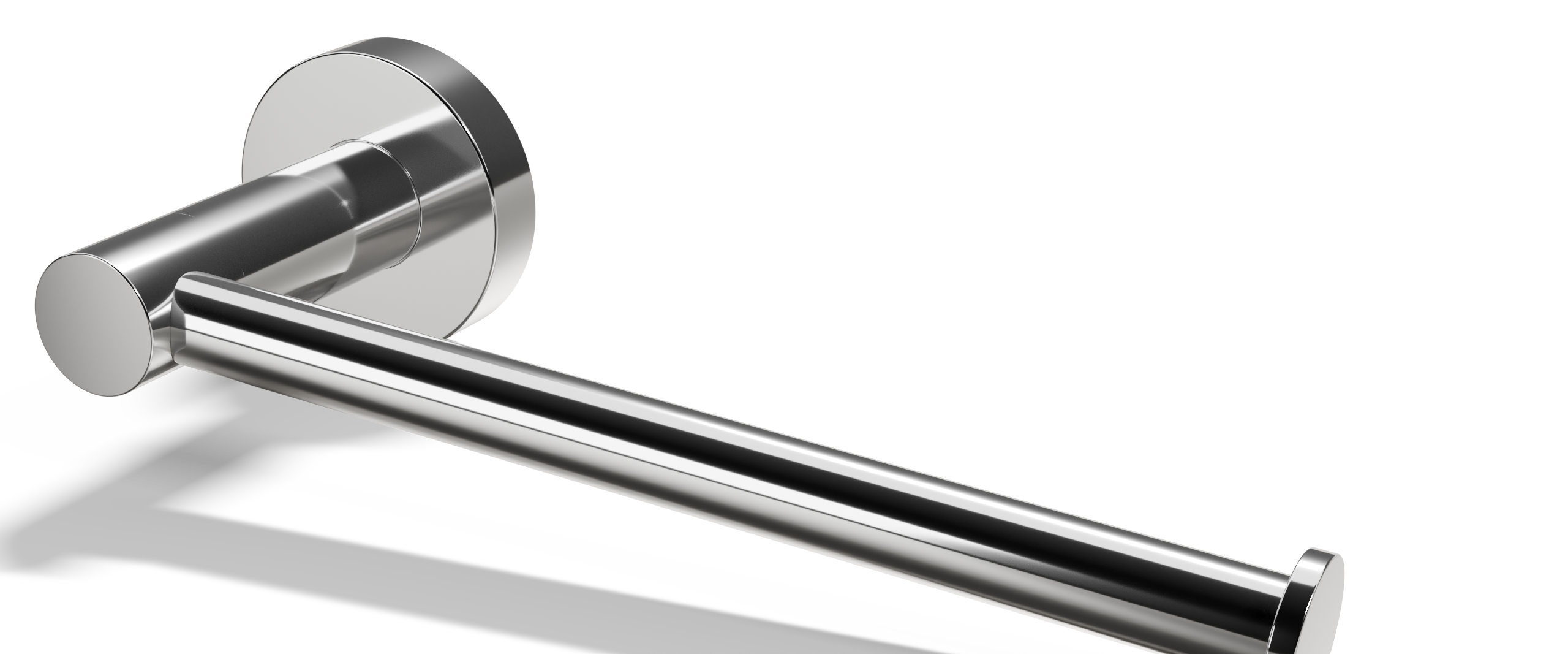 Ovia Milan Toilet Roll Holder Chrome — material