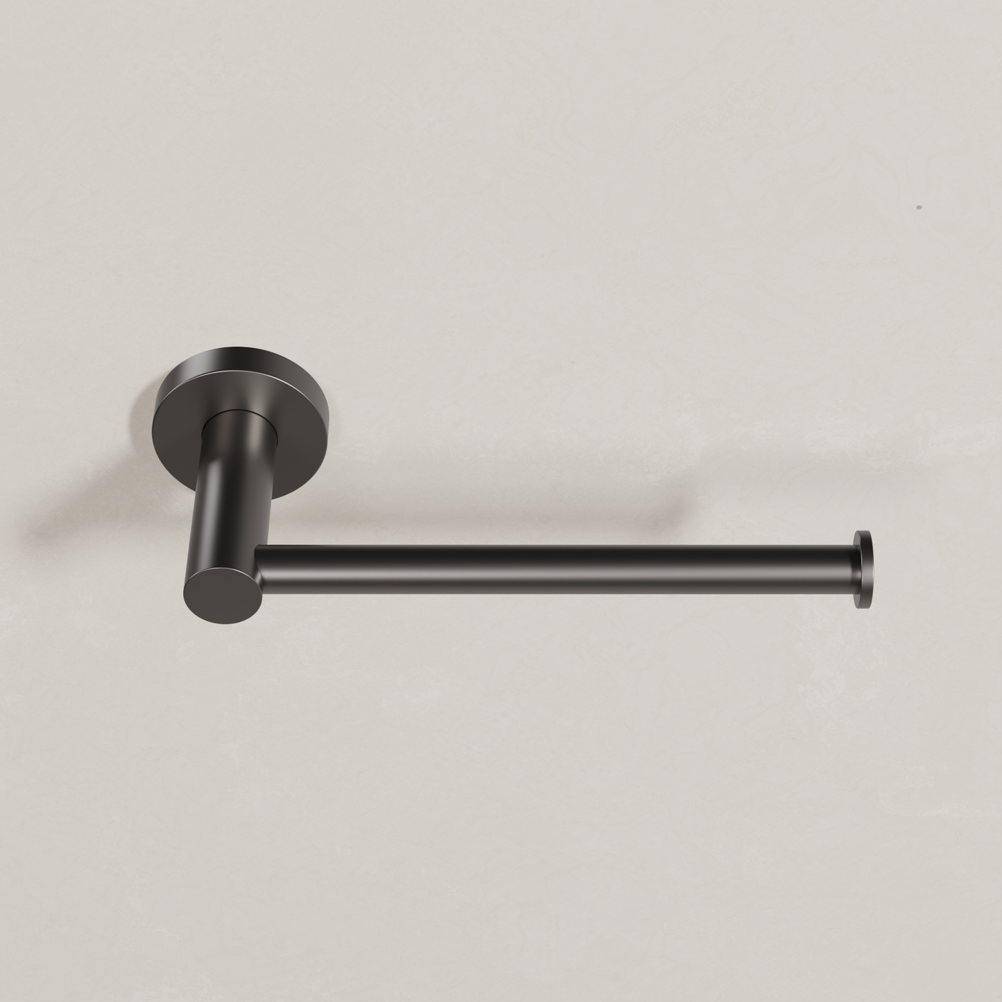 Ovia Milan Toilet Roll Holder in Gun Metal (3/3)