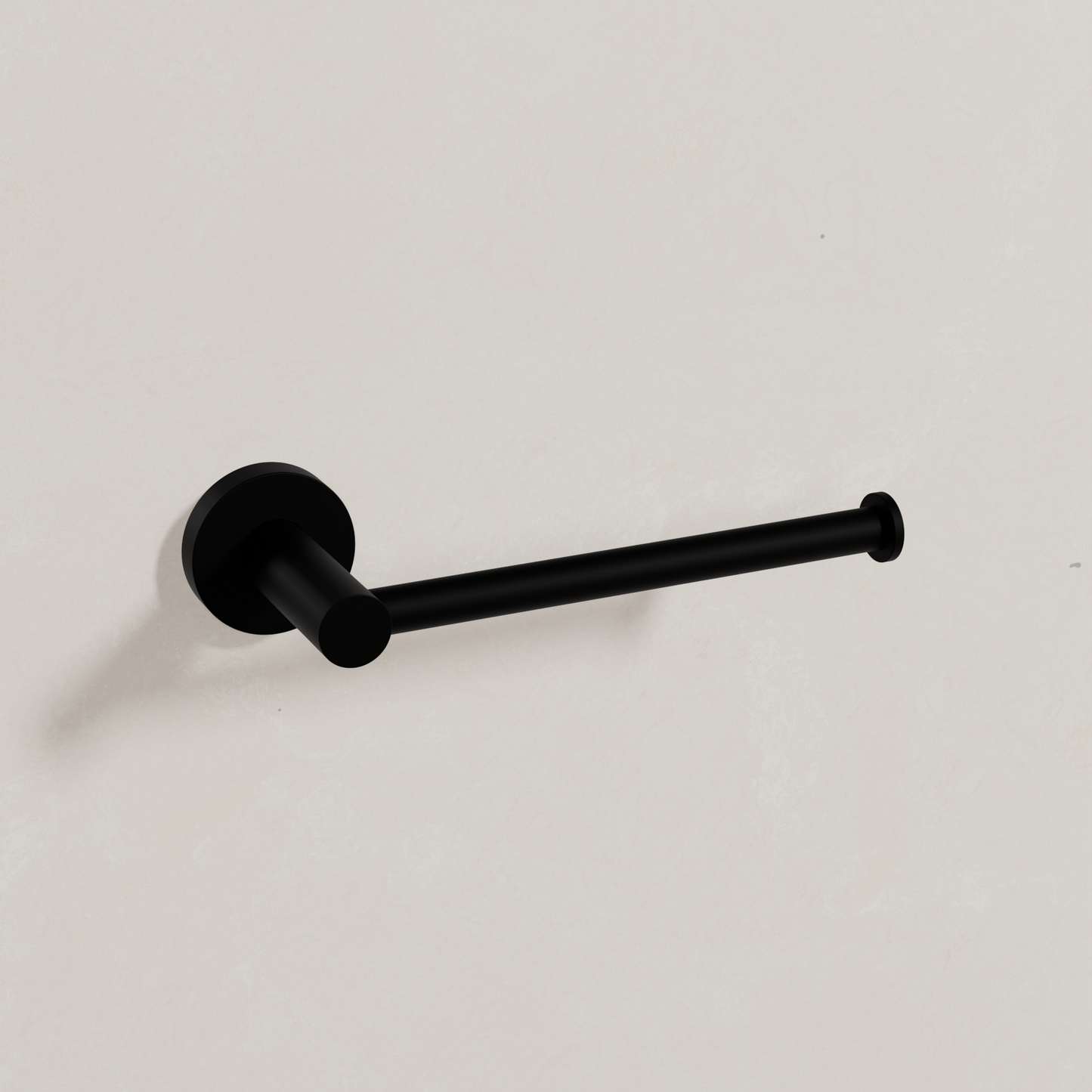 Ovia Milan Toilet Roll Holder in Matte Black (1/3)