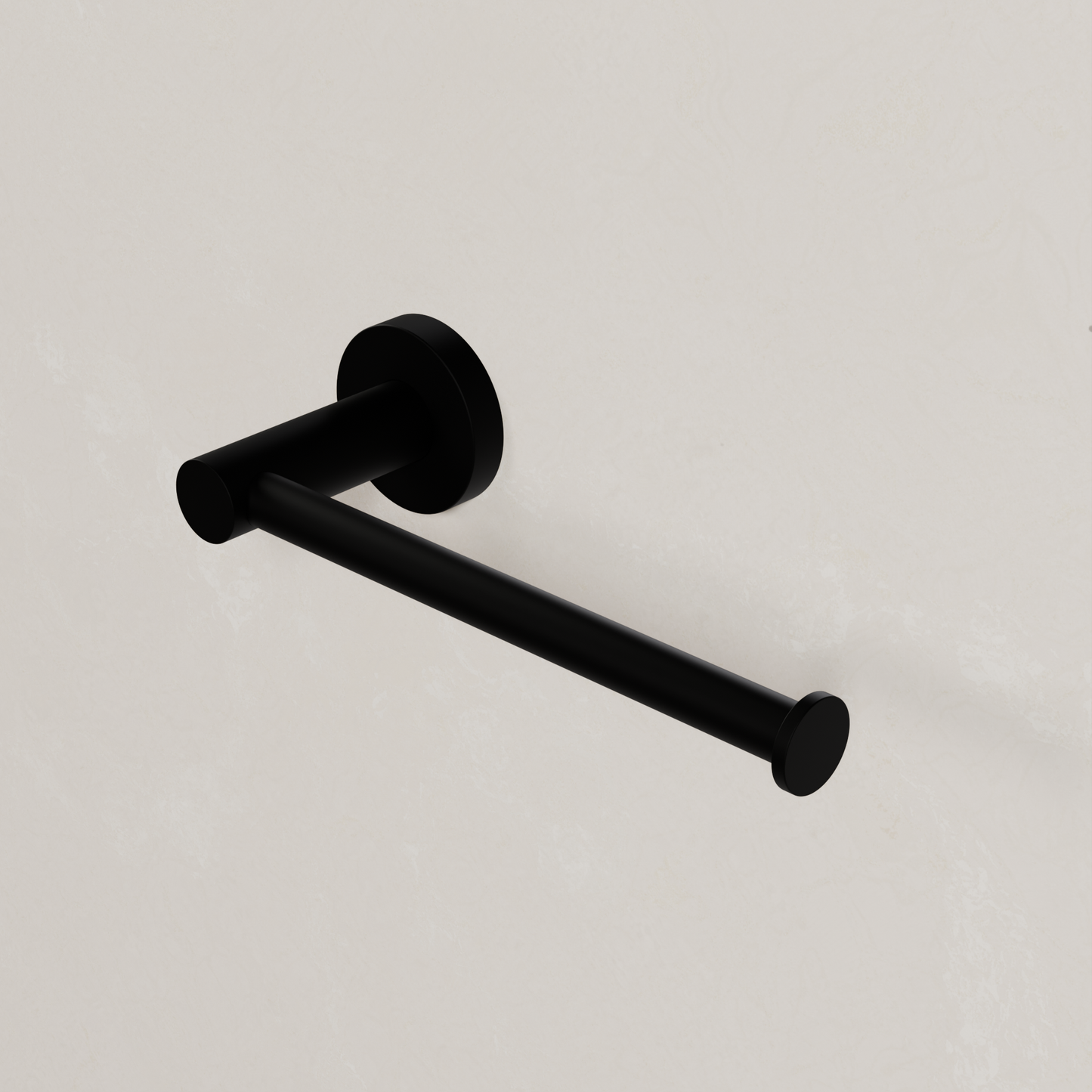 Ovia Milan Toilet Roll Holder in Matte Black (2/3)