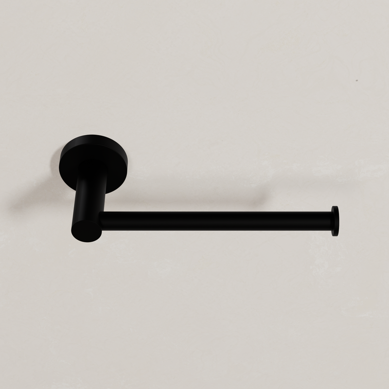 Ovia Milan Toilet Roll Holder in Matte Black (3/3)