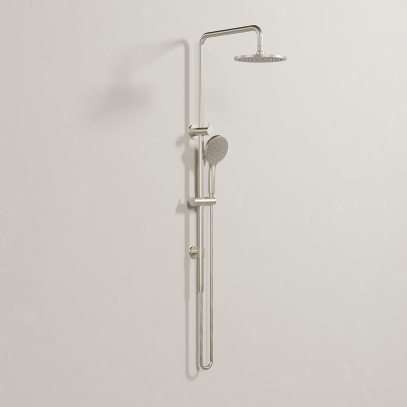 Ovia Milan Twin Shower in Brushed Nickel (1/3)