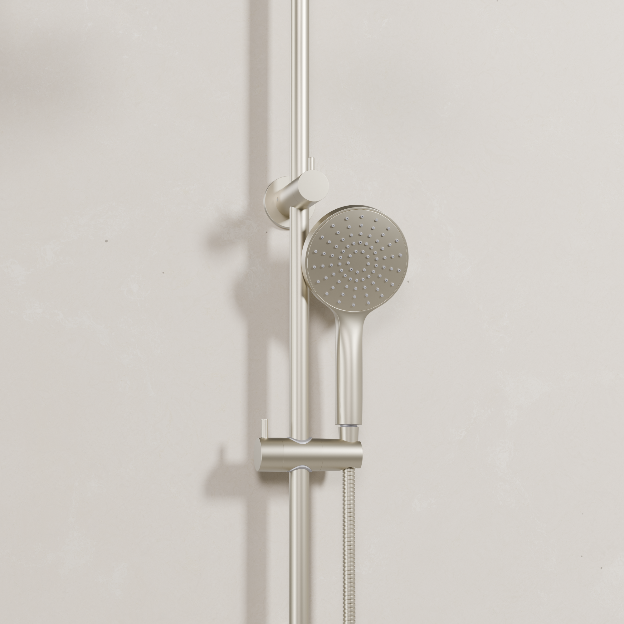 Ovia Milan Twin Shower in Brushed Nickel (2/3)