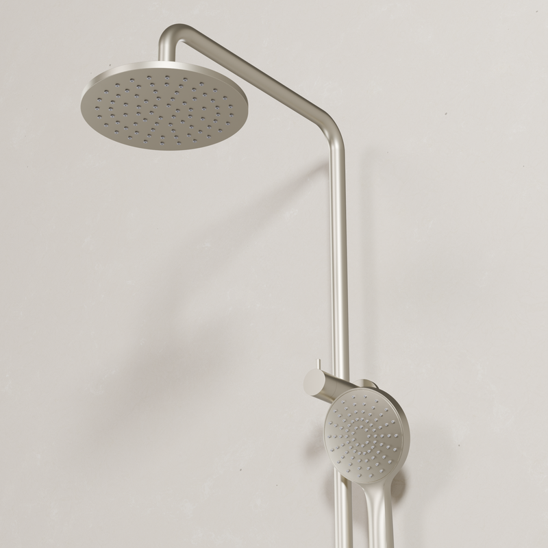 Ovia Milan Twin Shower in Brushed Nickel (3/3)