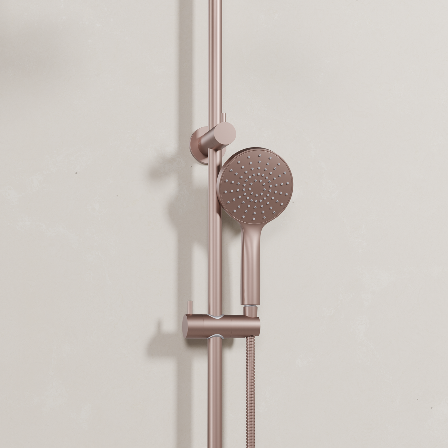 Ovia Milan Twin Shower in Champagne (2/3)