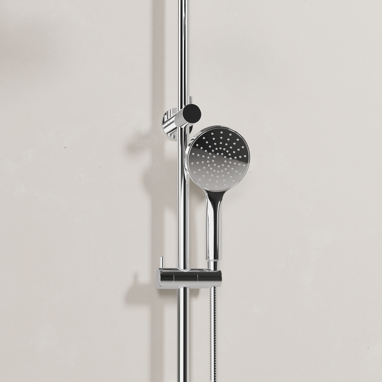 Ovia Milan Twin Shower in Chrome (2/3)