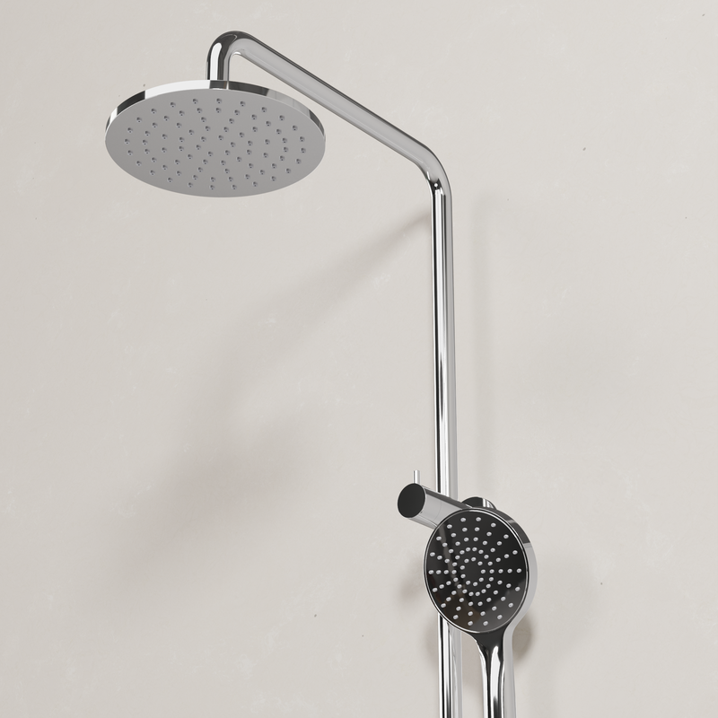 Ovia Milan Twin Shower in Chrome (3/3)