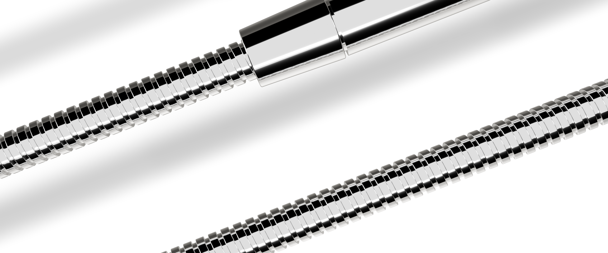 Ovia Milan Twin Shower Chrome — material