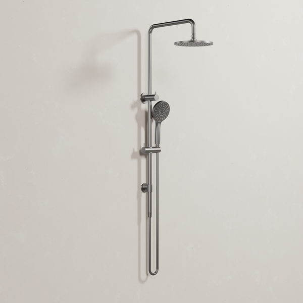 Ovia Milan Twin Shower Gun Metal