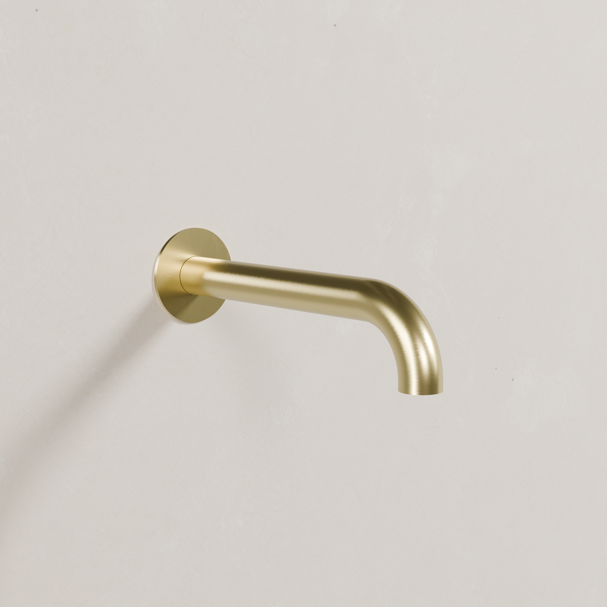 Ovia Milan Bath/Basin Spout in Brushed Gold (1/3)