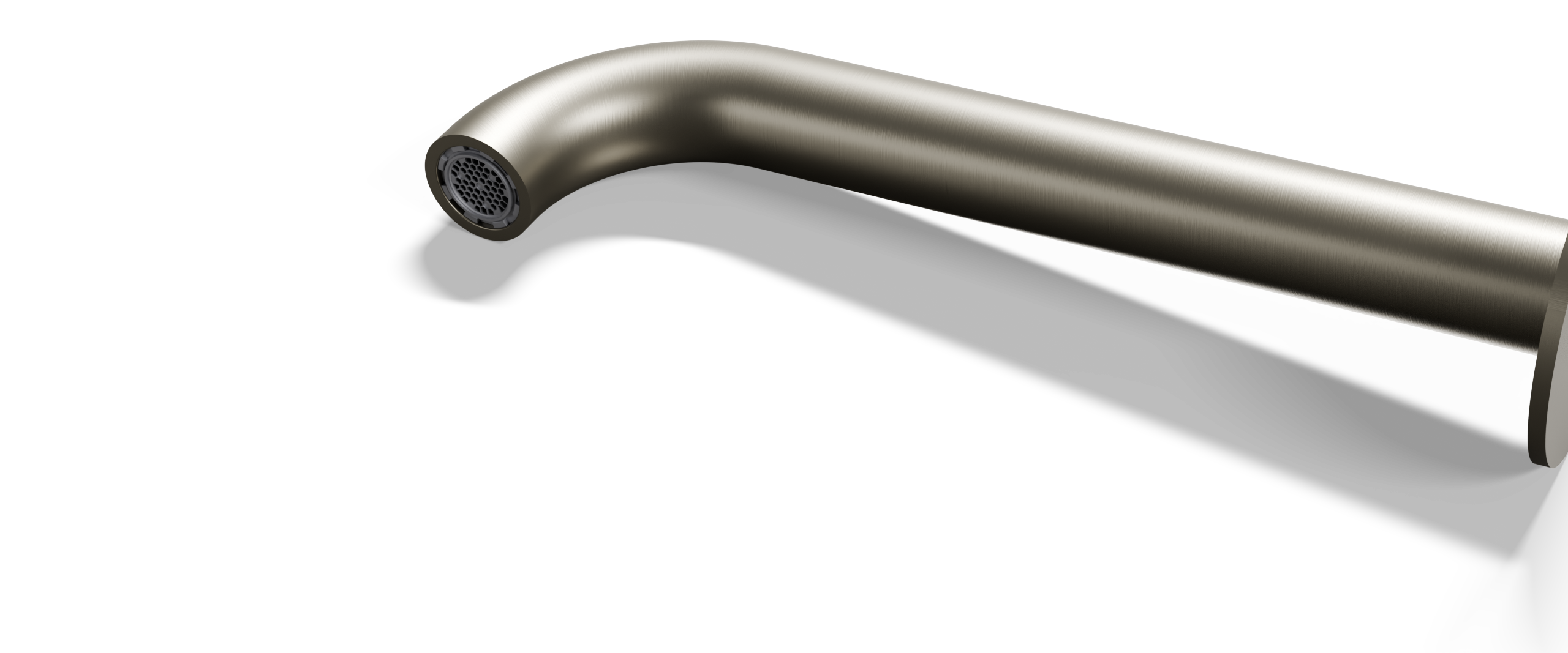 Ovia Milan Bath/Basin Spout Brushed Nickel — material