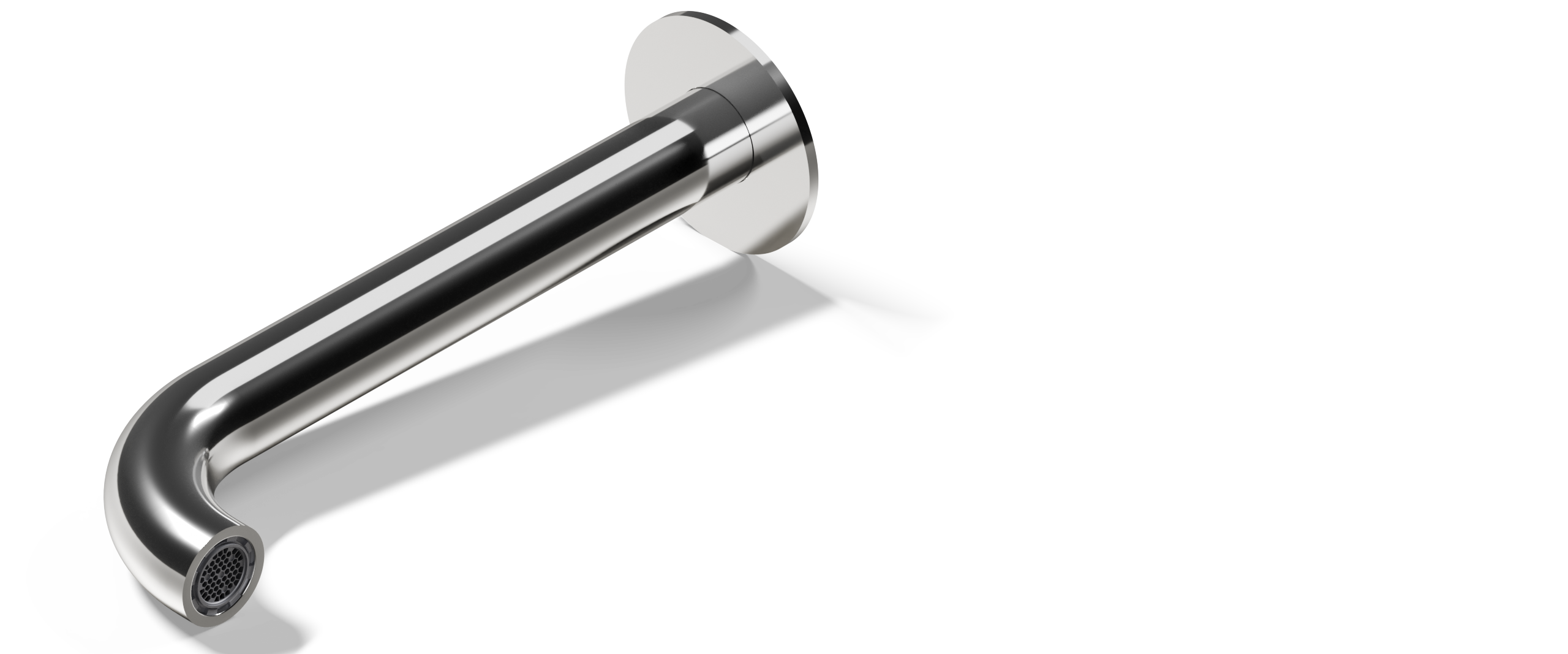 Ovia Milan Bath/Basin Spout Chrome — detail