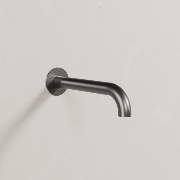 Ovia Milan Bath/Basin Spout Gun Metal