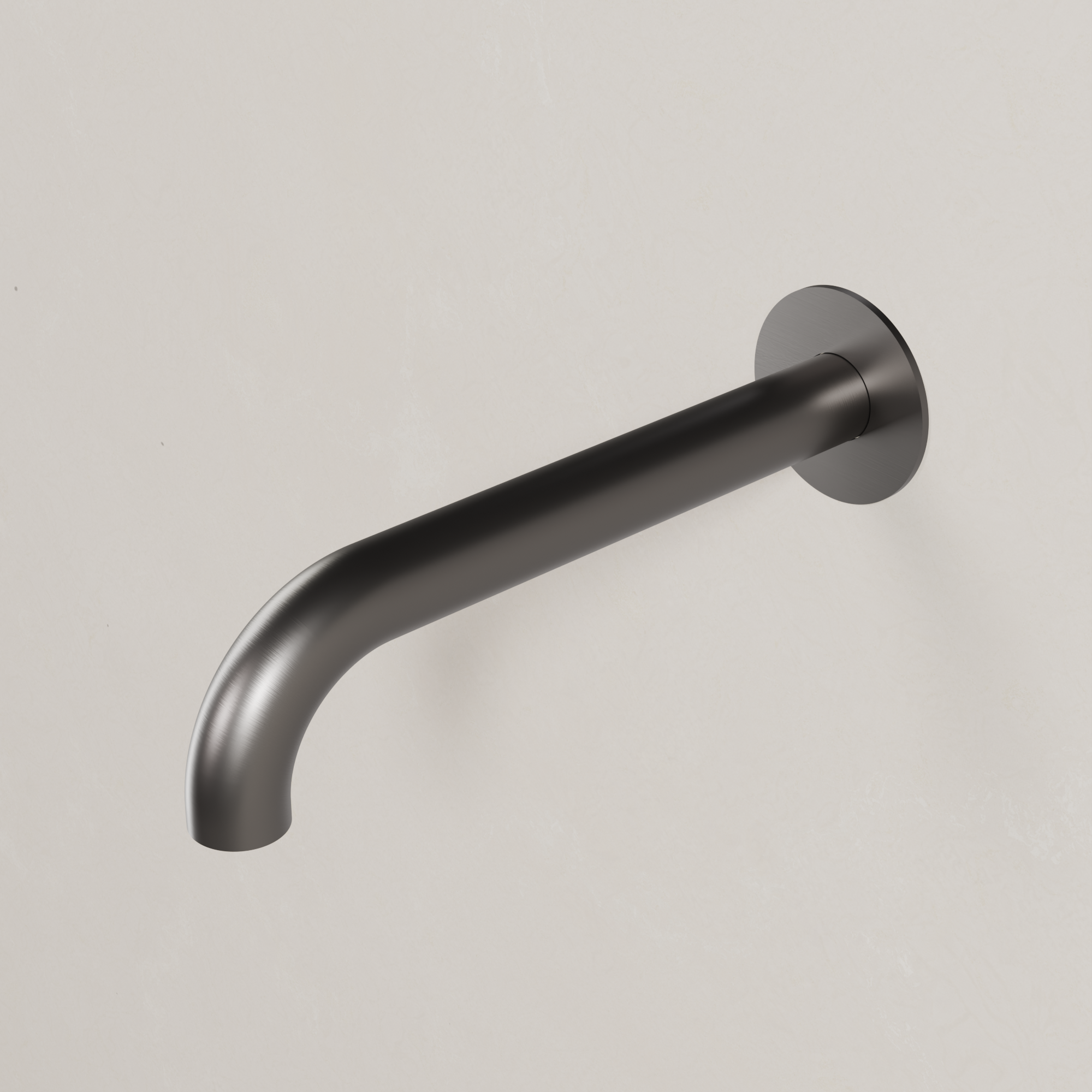 Ovia Milan Bath/Basin Spout in Gun Metal (2/3)