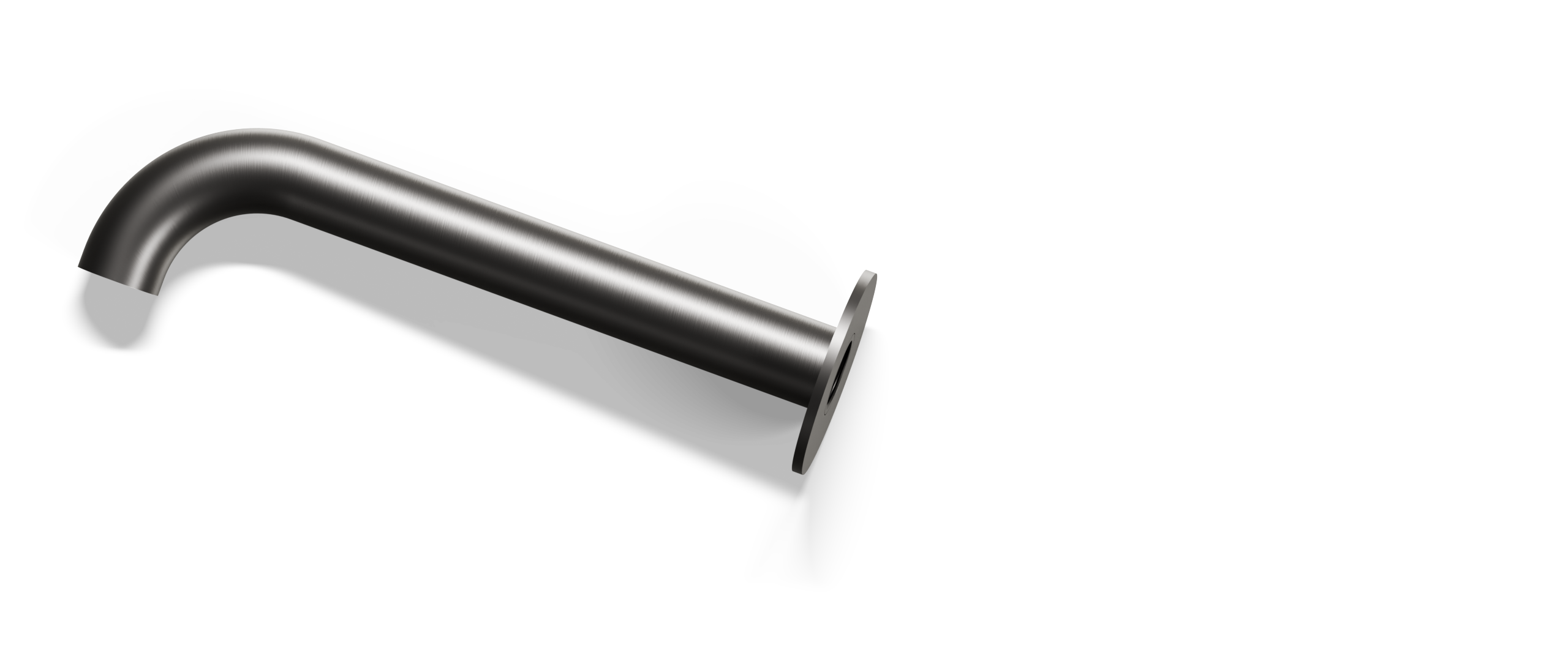 Ovia Milan Wall Bath/Basin Mixer Gun Metal — full system