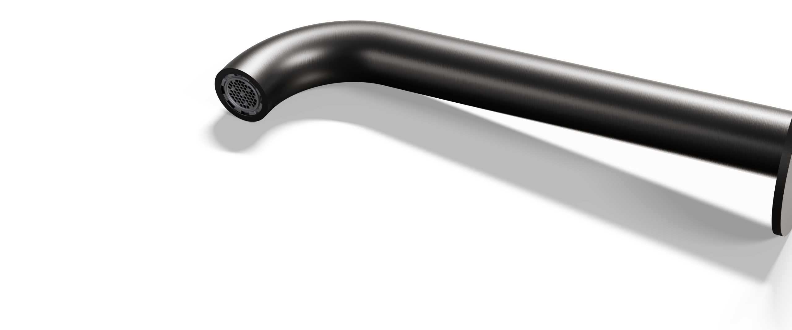 Ovia Milan Bath/Basin Spout Gun Metal — material