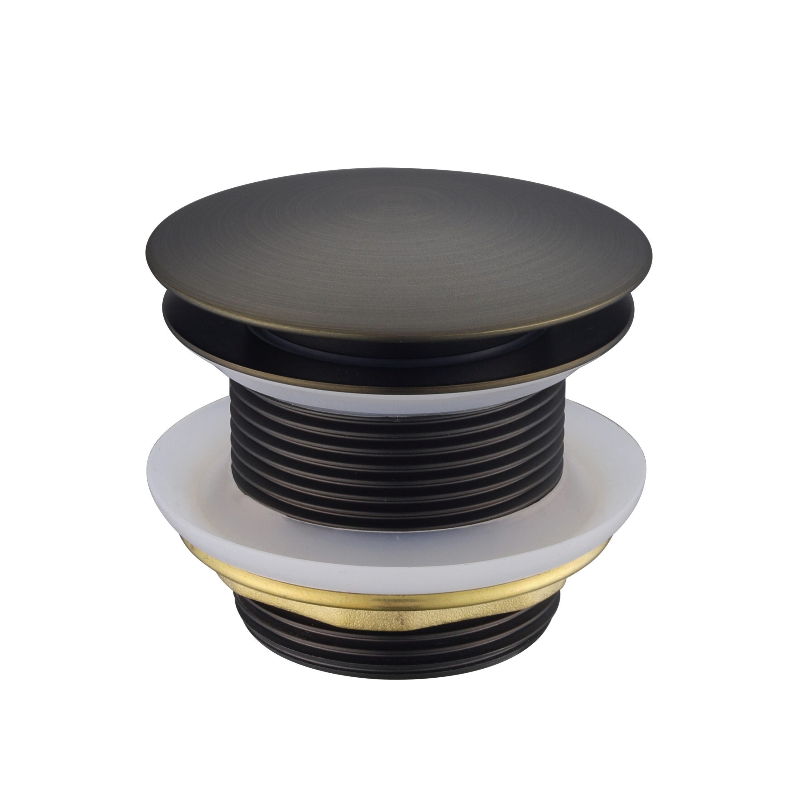 Star Mini Pop Up Waste 40mm For Bath Antique Brass