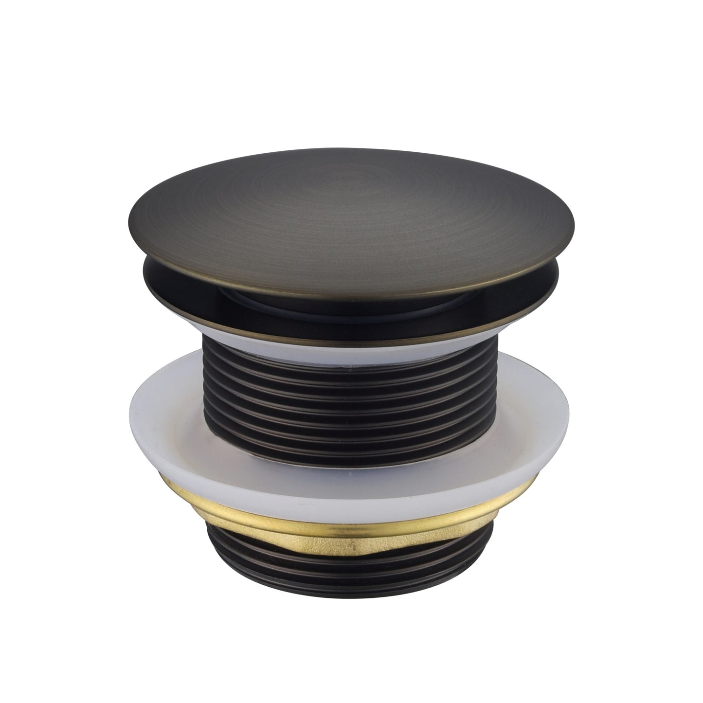 Star Mini Pop Up Waste 40mm For Bath Antique Brass