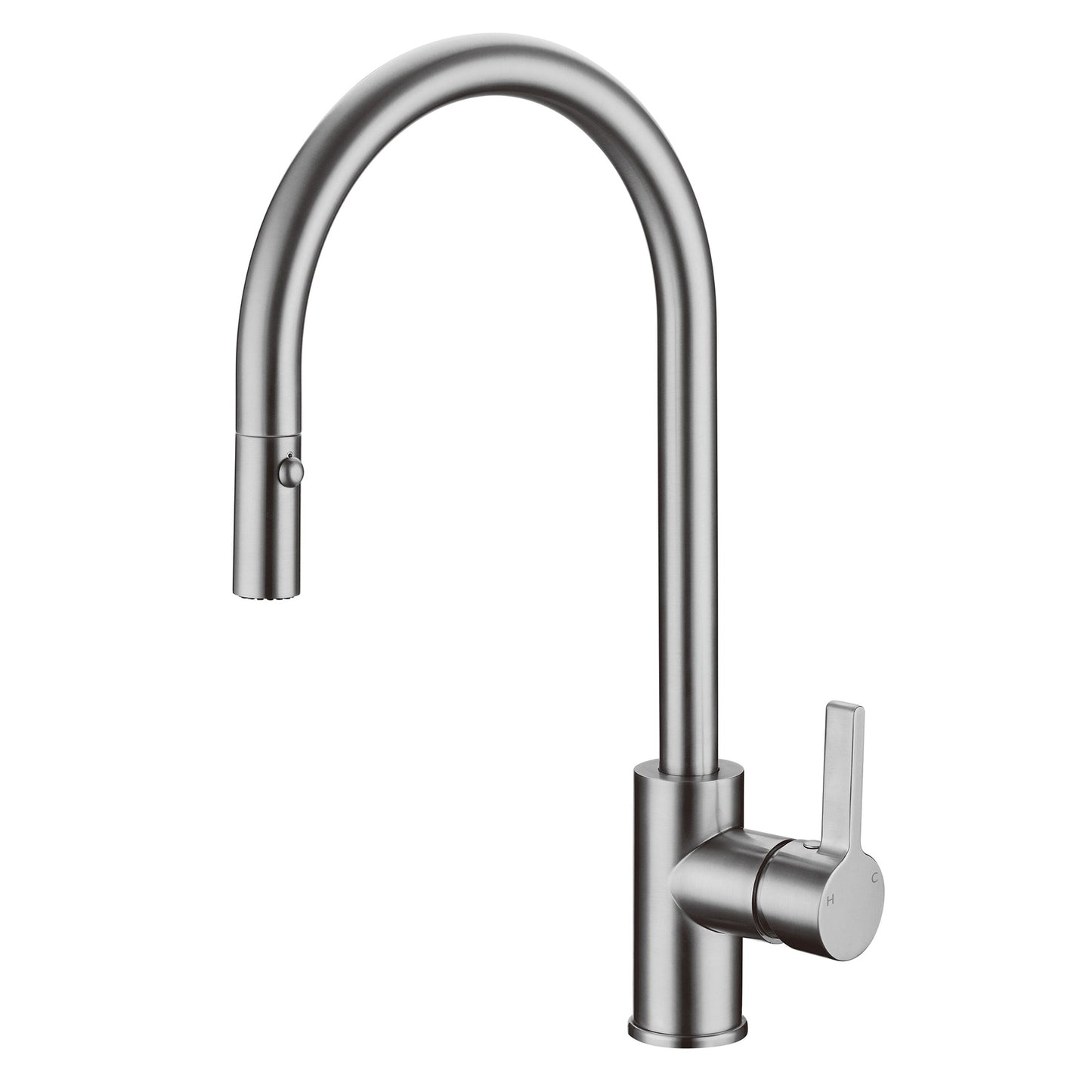 Morgan Pull Out Kitchen Mixer Brushed Nickel