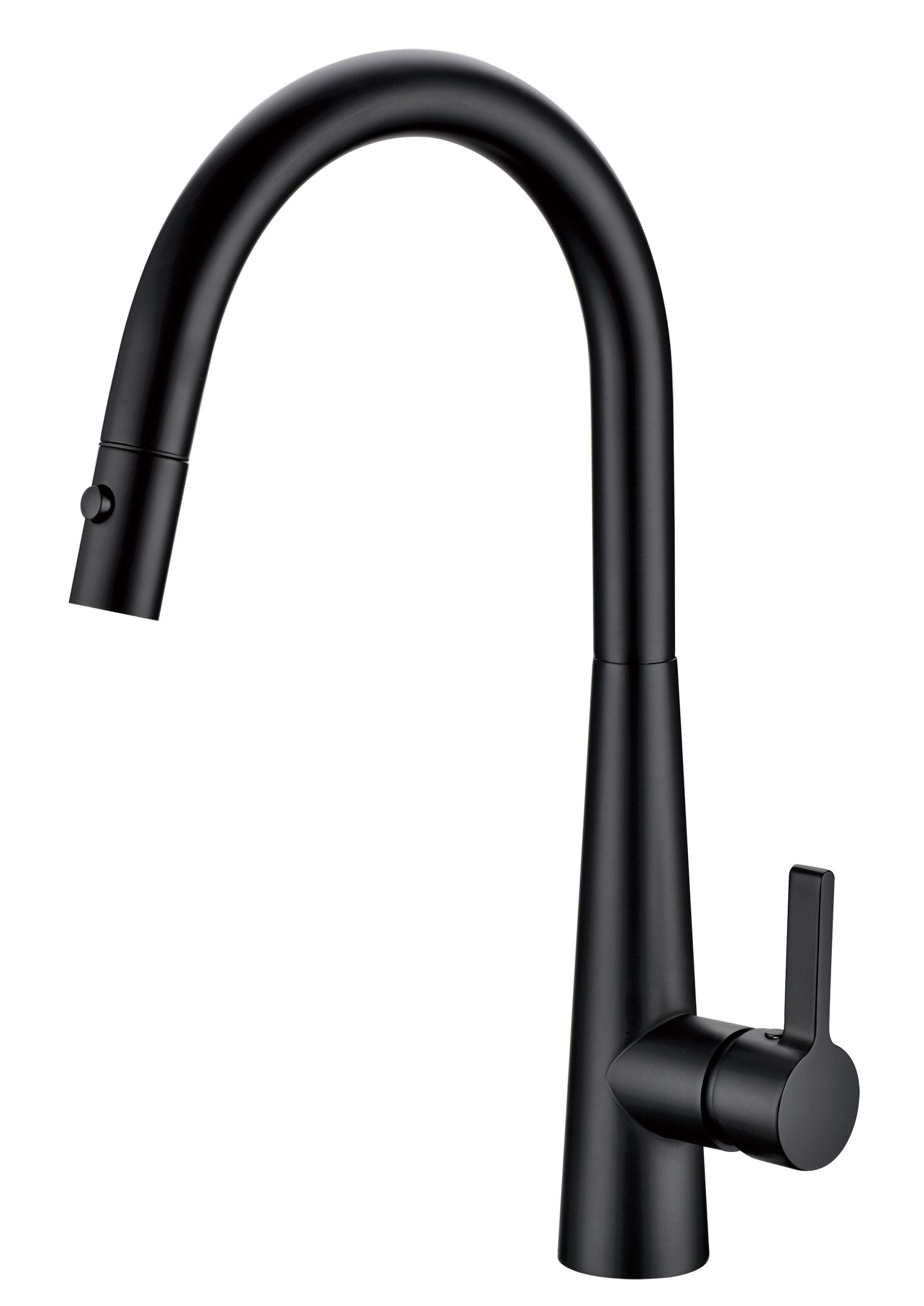 Otus Lux Pull Out Kitchen Mixer Matte Black