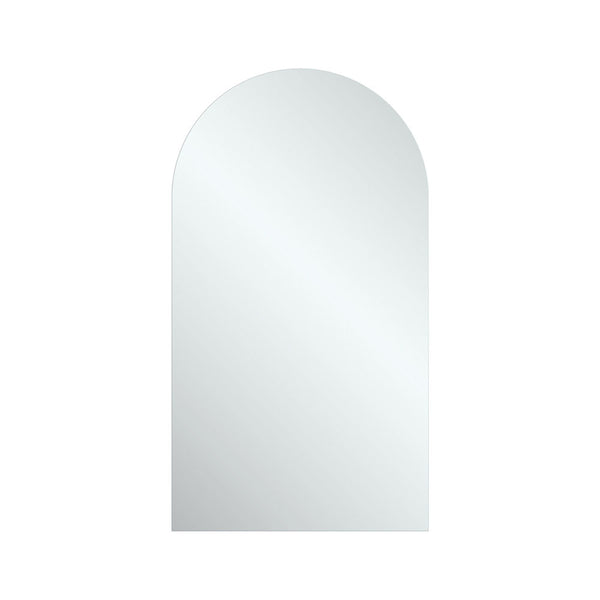500 x 900mm Arch Mirror Pencil Edge Copper Free
