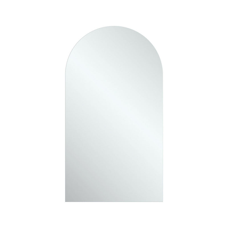 500 x 900mm Arch Mirror Pencil Edge Copper Free
