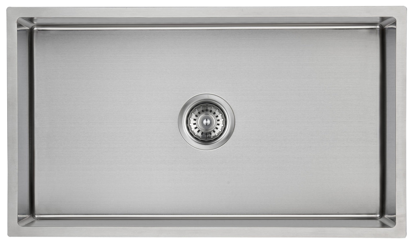 Cora Single Bowl Above/Undermount Sink 760x440x200mm Stainless Steel