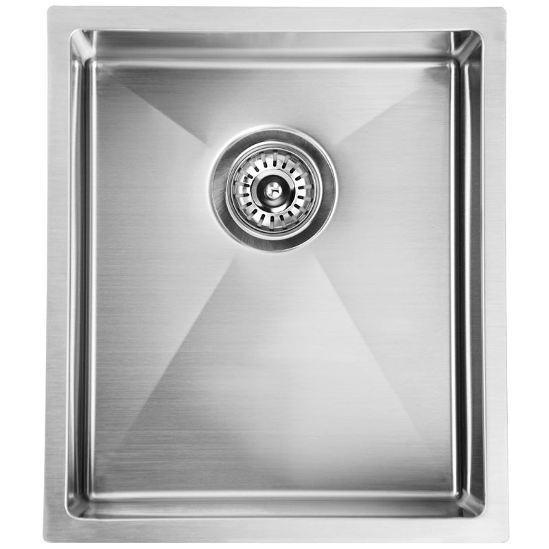 Eden 380x440x200 Single Bowl Stainless Steel Sink Undermount/Above Mount