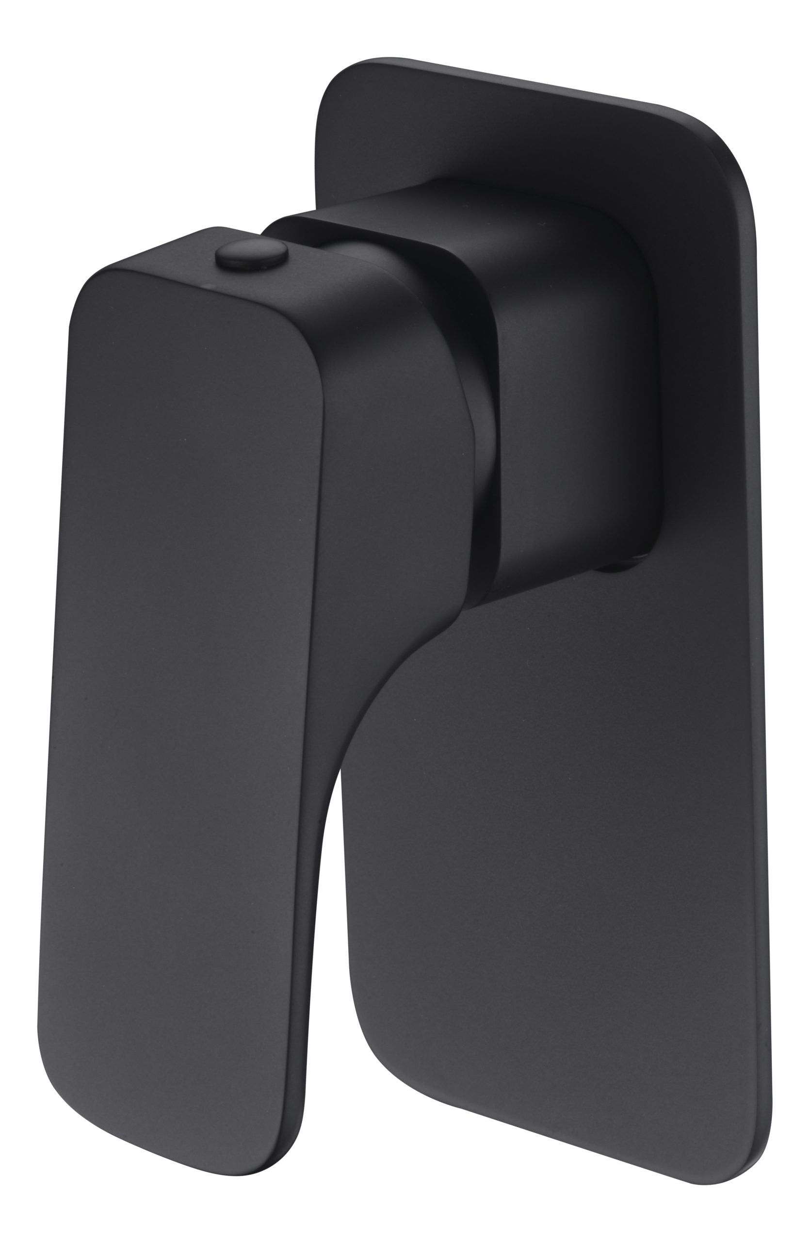 Eden Soft Square Wall Shower Mixer Matte Black