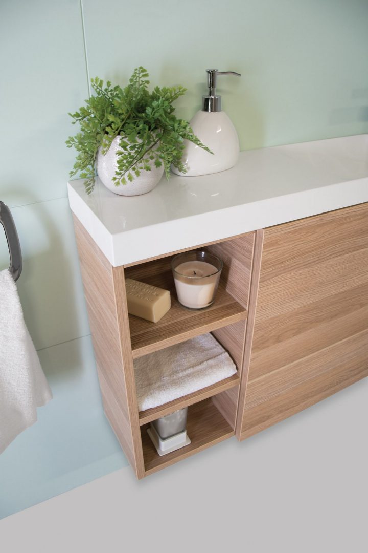 ADP PETITE SHELF Small Space Vanity