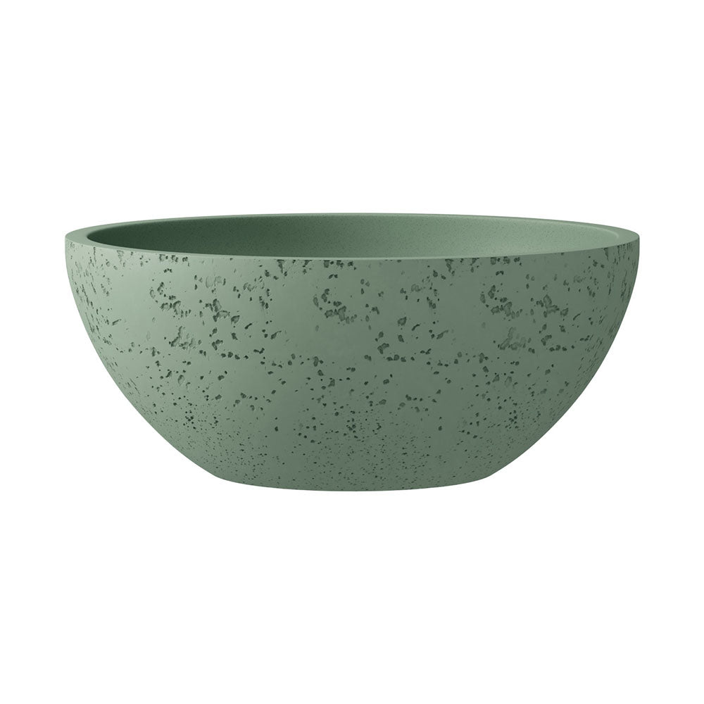 Fienza Alba Round Concrete Above Counter Basin, Sage