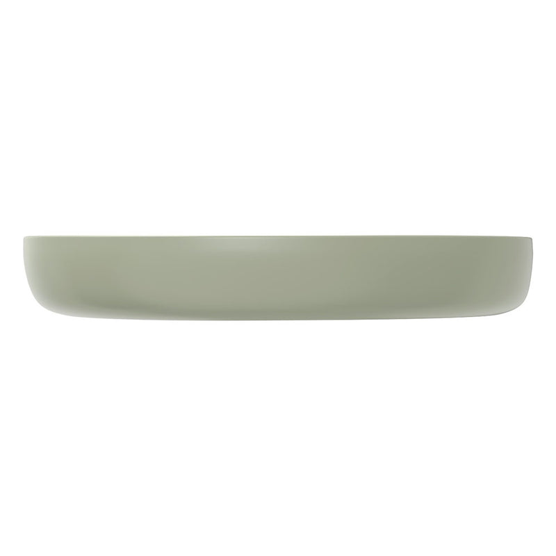 Fienza Pebble Large Above Counter Basin, Matte Olive