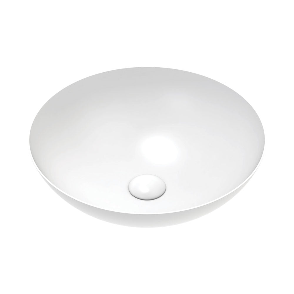 Fienza Aluca Above Counter Basin, Matte White - Clearance