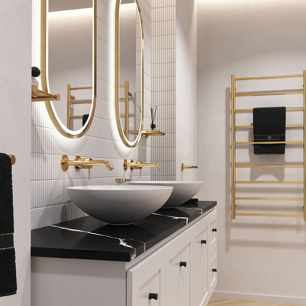 Fienza Aluca Above Counter Basin, Matte White - Clearance