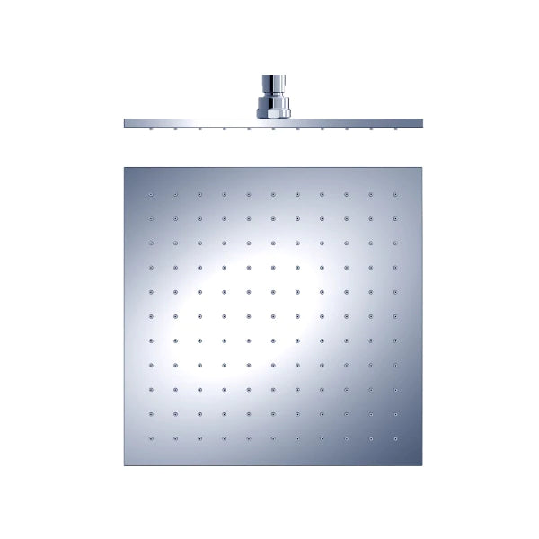 Nero Square Shower Head 300mm Chrome