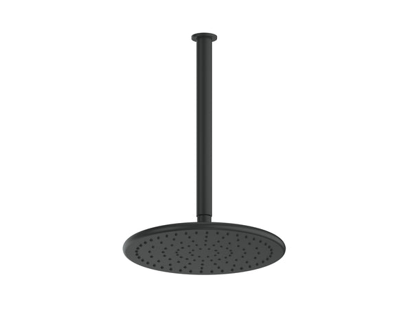 Greens Rocco Ceiling Shower Matte Black