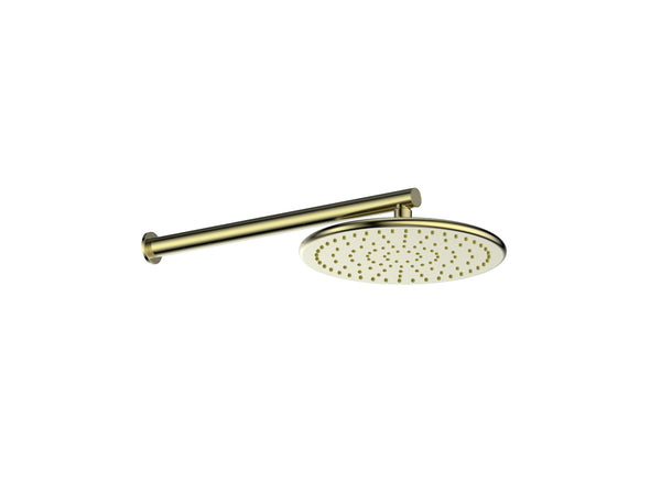 Greens Rocco Wall Shower Brushed Brass