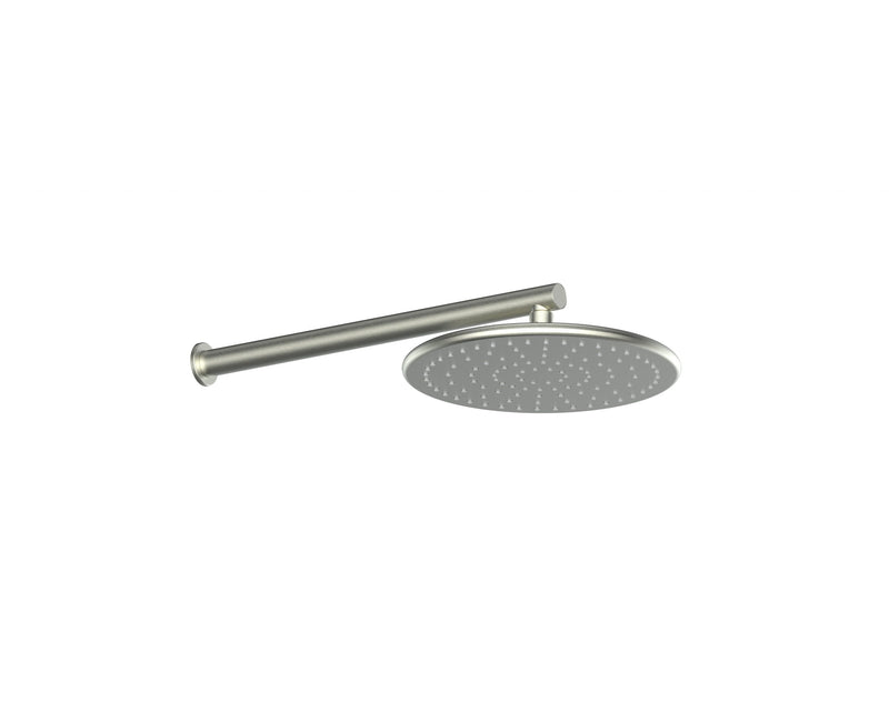 Greens Rocco Wall Shower Brushed Nickel