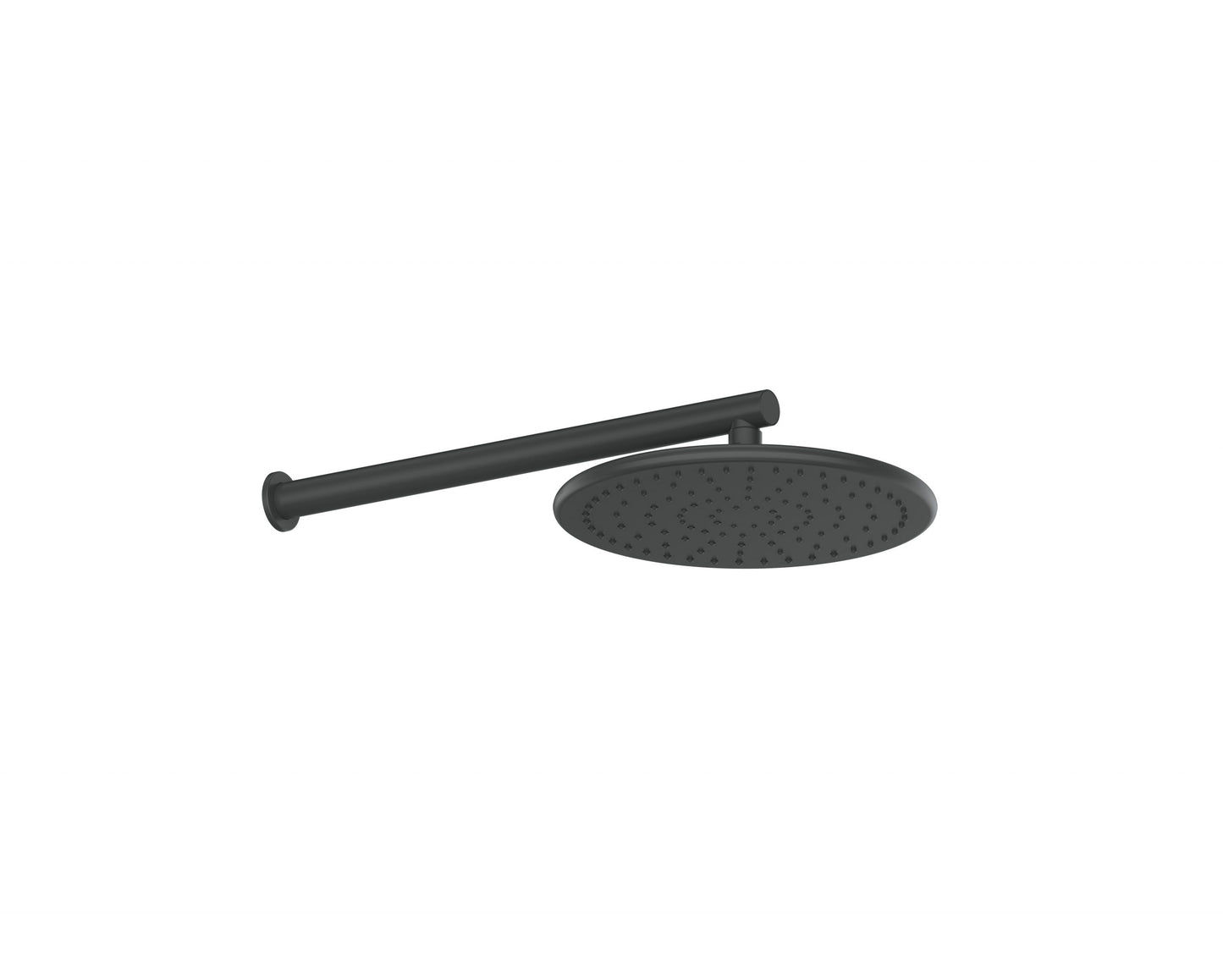 Greens Rocco Wall Shower Matte Black