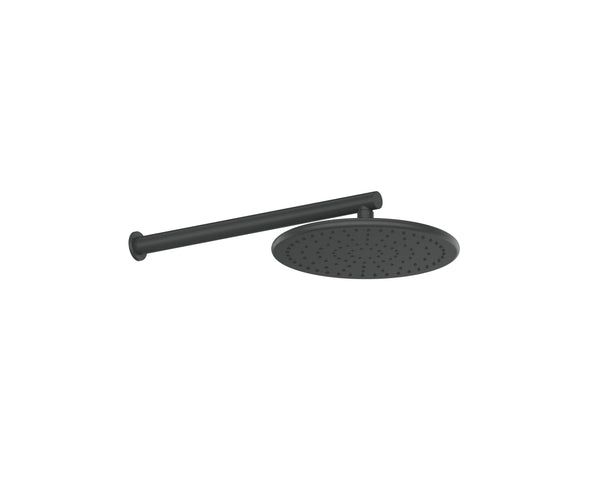 Greens Rocco Wall Shower Matte Black
