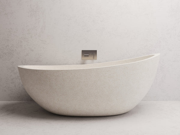 Madu Ray Bath Matte White