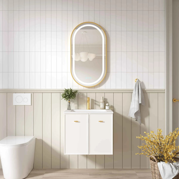 Seattle 600mm Wall-Hung Cabinet Matte White